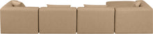 Load image into Gallery viewer, Cube - 5 Piece Modular Sectional With Chaise - Tan