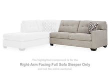Load image into Gallery viewer, Mahoney - Raf Full Sofa Sleeper - Pebble