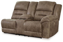 Load image into Gallery viewer, Ravenel - Raf Dbl Power Reclining Loveseat With Console - Fossil