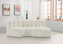Load image into Gallery viewer, Arc - Faux Leather 3 Piece Modular L-Shaped Sofa