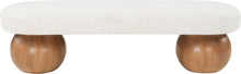 Load image into Gallery viewer, Bowie - Bench - Dark Brown Legs