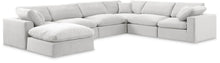 Load image into Gallery viewer, Comfy - 7 Piece Velvet Modular Sectional With Chaise