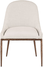 Load image into Gallery viewer, Ferro - Upholstered Dining Side Chair With Brushed Bronze Legs