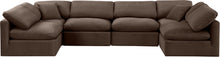 Load image into Gallery viewer, Indulge - Velvet 6 Piece Modular U-Shaped Sectional