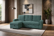 Load image into Gallery viewer, Breeze - Sleeper Sofa - Green