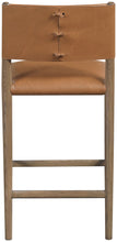Load image into Gallery viewer, Andie - Upholstered Counter Stool - Brown Base