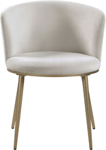 Load image into Gallery viewer, Skylar - Dining Chair with Gold Legs (Set of 2)