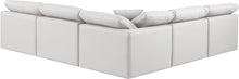 Load image into Gallery viewer, Indulge - Faux Leather 5 Piece Modular Corner Armless Sectional