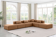 Load image into Gallery viewer, Cube - 6 Piece Modular Corner Armless Sectional