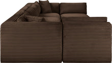 Load image into Gallery viewer, Shaggy - 6 Piece Modular U-Shaped Armless Sectional