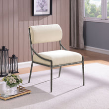 Load image into Gallery viewer, Bastille - Upholstered Dining Side Chair (Set of 2) - Silver Frame