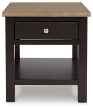 Load image into Gallery viewer, Drazmine - Rectangular End Table - Brown
