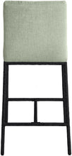 Load image into Gallery viewer, Reeves - Chenille Fabric Upholstered Counter Stool (Set of 2) - Black Base