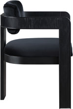 Load image into Gallery viewer, Sacha - Velvet Dining Chair With Black Base (Set of 2)