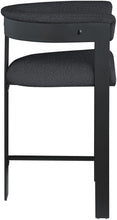 Load image into Gallery viewer, Romeo - Boucle Counter Stool With Black Base (Set of 2)