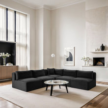 Load image into Gallery viewer, Shaggy - 5 Piece Modular Corner Armless Sectional