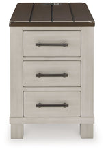 Load image into Gallery viewer, Darborn - Chair Side End Table - Gray / Brown