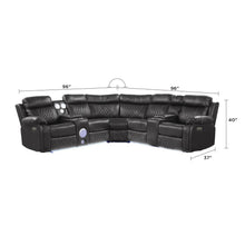 Load image into Gallery viewer, Lacrosse - Power Reclining Sectional Sofa