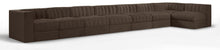 Load image into Gallery viewer, Rummi - Velvet Performance Fabric Upholstered 8 Piece Modular Sectional, L-Shaped (Right)
