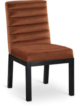 Load image into Gallery viewer, Evelyn - Dining Chair With Black Legs