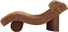 Load image into Gallery viewer, Marcella - Chaise Lounge - Walnut Base