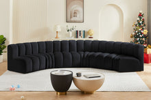 Load image into Gallery viewer, Arc - Velvet 6 Piece U-Shaped Modular Sofa