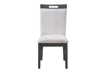 Load image into Gallery viewer, D4238 - 7 Piece Dining Room Set (Dining Table And 6 Dining Chairs) - Clear / Dark Brown / Light Gray