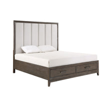 Load image into Gallery viewer, Landon - 5/0 Queen Storage Footboard & 13 Slats - Walnut