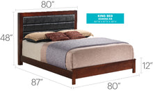 Load image into Gallery viewer, Transitional Modern Design Bed