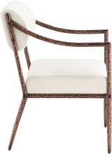 Load image into Gallery viewer, Bastille - Upholstered Dining Arm Chair (Set of 2) - Bronze Frame