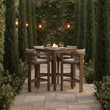 Load image into Gallery viewer, Newport - Water Resistant Fabric Upholstered Outdoor Patio Bar Stool