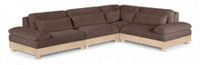 Load image into Gallery viewer, Turin - Chenille Fabric Upholstered Modular Sectional - Brown