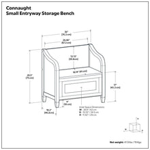 Load image into Gallery viewer, Connaught - Storage Bench