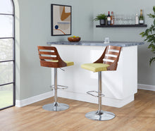 Load image into Gallery viewer, Trevi - Mid Century Modern Adjustable Barstool With Swivel