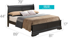 Load image into Gallery viewer, Sleigh Bed With Low Footboard