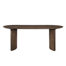 Load image into Gallery viewer, Kody - Oval Dining Table Base - Dark Walnut