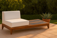Load image into Gallery viewer, Rio - Chair With Integrated Table - Off White