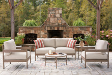 Load image into Gallery viewer, Bluff Trail - Loveseat, Lounge Chairs, Tables Set (Set of 5) - Beige