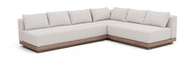 Load image into Gallery viewer, Solace - Olefin Performance Fabric 3 Piece Outdoor Patio Modular Sectional (Sofa, Loveseat & Corner Chair)