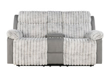 Load image into Gallery viewer, U6028 - Console Reclining Loveseat - Gray