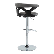 Load image into Gallery viewer, Gardenia - Contemporary Adjustable Barstool & Swivel, Rounded T Footrest (Set of 2)