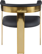 Load image into Gallery viewer, Romeo - Faux Leather Dining Chair With Gold Base (Set of 2)