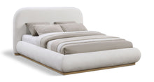 Load image into Gallery viewer, Vaughn - Chenille Bed With Natural Base