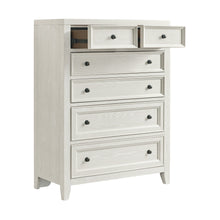 Load image into Gallery viewer, 6 Drawer Chest With Knobs And Smooth Slides