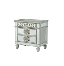 Load image into Gallery viewer, Varian - Mirrored Nightstand - Silver