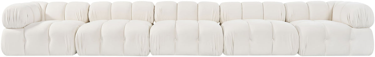 Orin - Fabric Velvet 5 Piece Modular Sofa