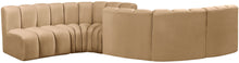 Load image into Gallery viewer, Arc - Velvet 6 Piece Modular Sofa