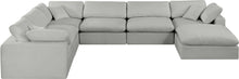 Load image into Gallery viewer, Comfy - 7 Piece Linen Modular Sectional With Chaise