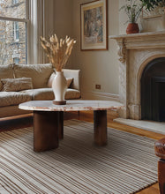 Load image into Gallery viewer, Puglia - Marble Top And Oak Wood Base Table