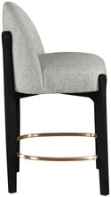 Load image into Gallery viewer, Torino - Counter Stool With Brushed Black Base